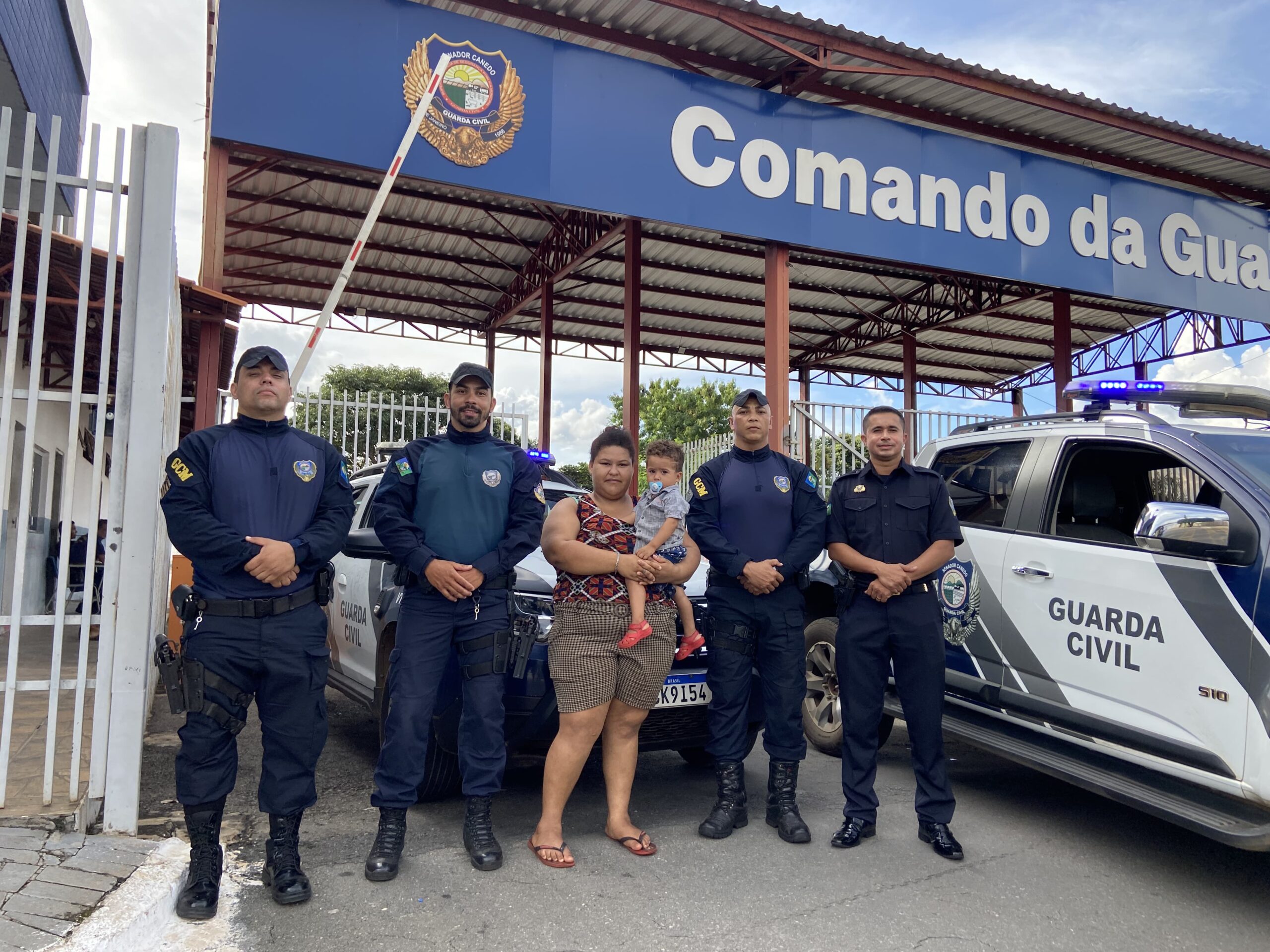 Guarda Municipal de Senador Canedo socorre criança em convulsão