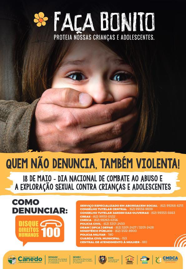 Maio Laranja tem campanha em Senador Canedo