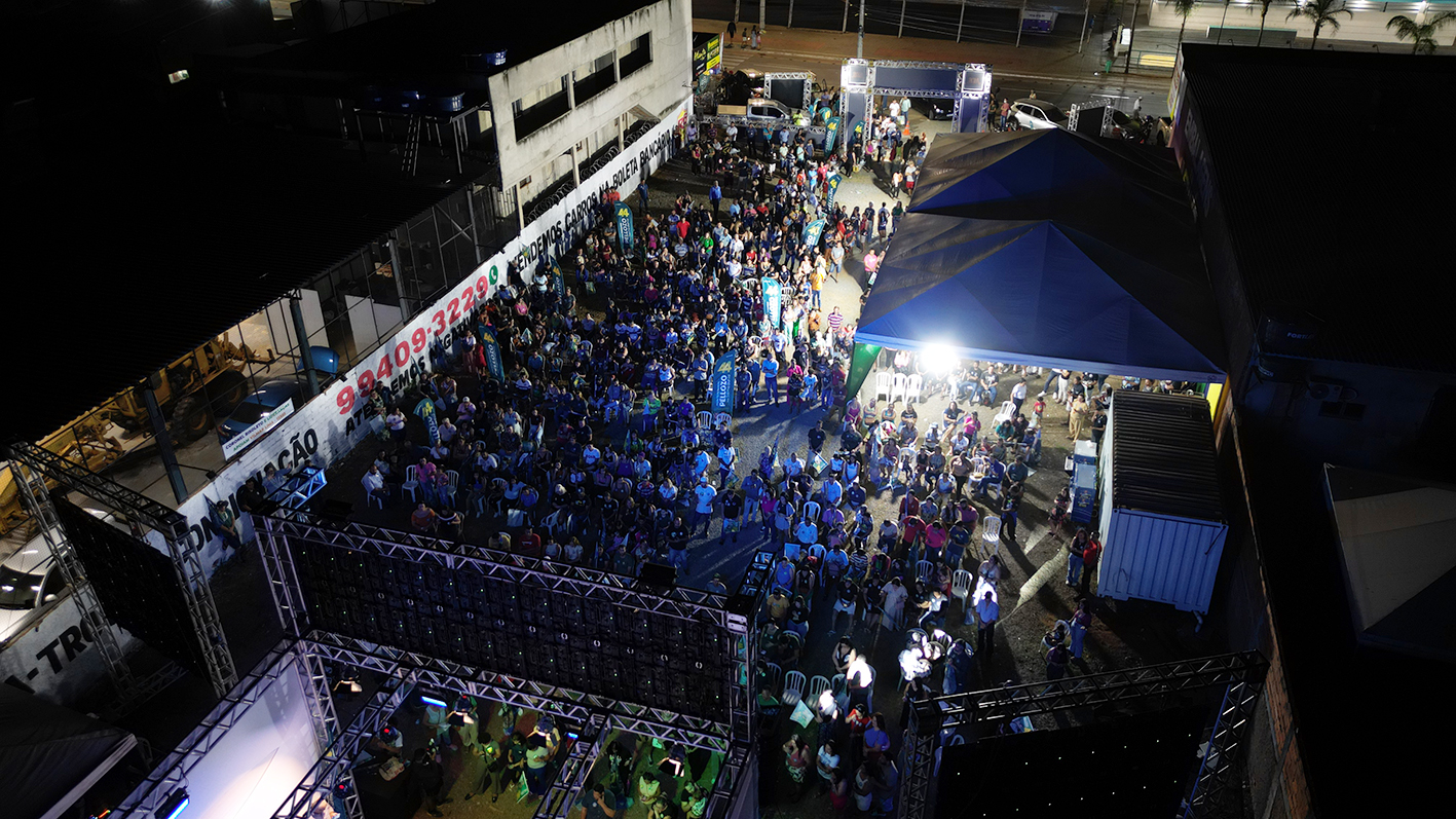 Mais de 2 mil pessoas participam do lançamento oficial da campanha do vereador Vilmar Lima