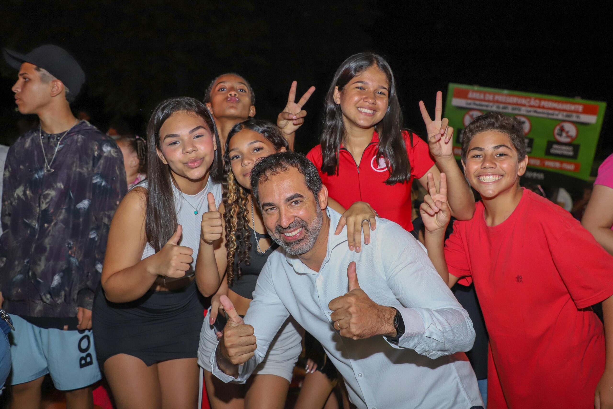 Mais de mil pessoas participaram da programação de Natal na região da Vila Galvão, em Senador Canedo