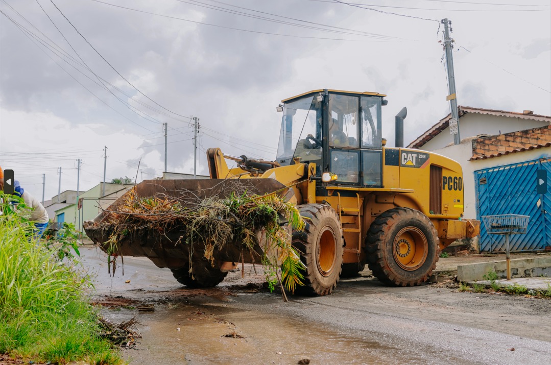Prefeitura de Senador Canedo realiza mutirão de limpeza nos setores Nova Goiânia e Alvorada