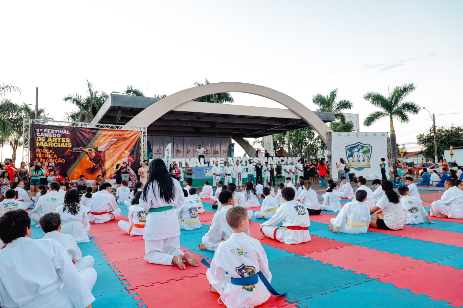 1º Festival Canedo de Artes Marciais reúne mais de 300 atletas neste sábado