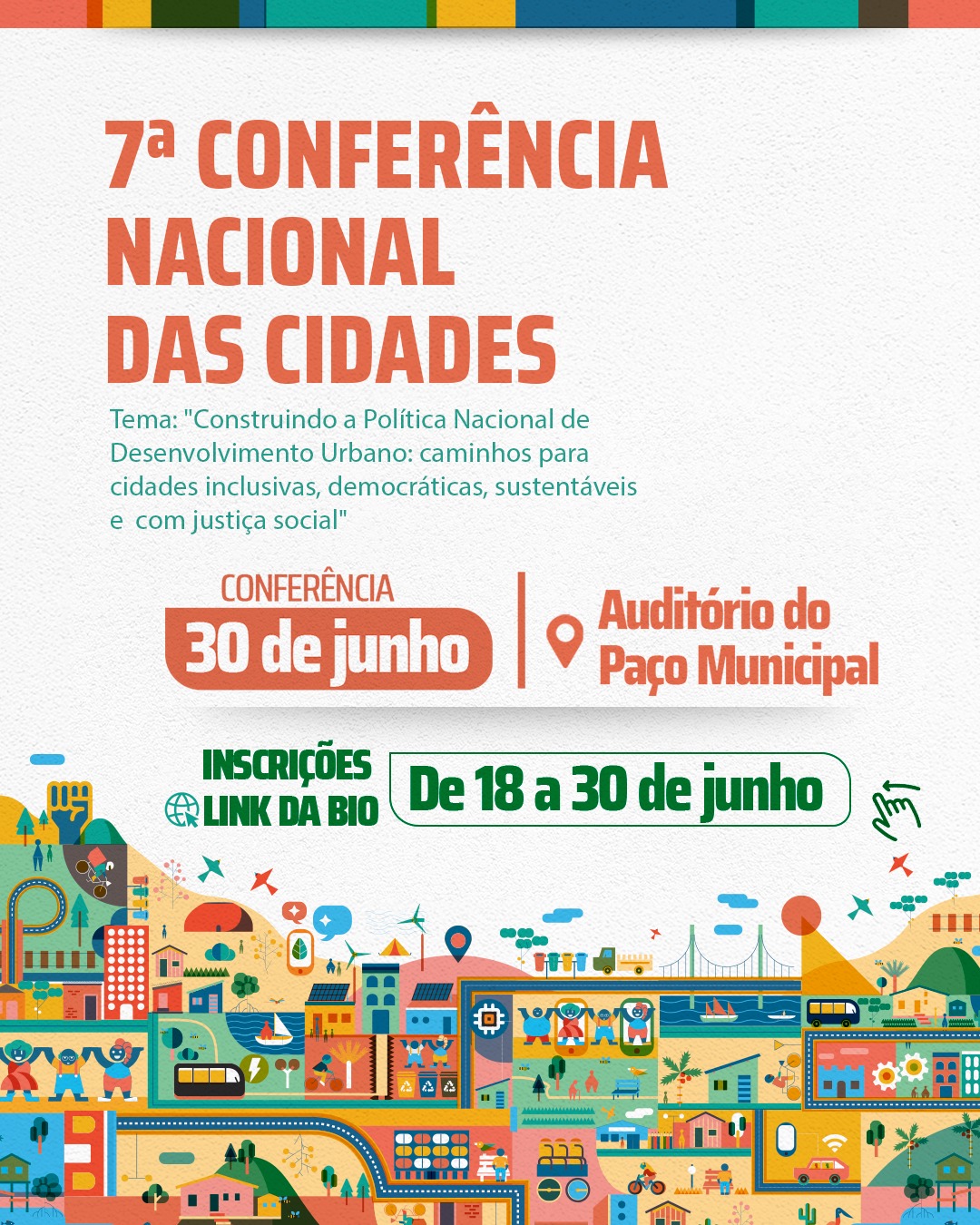 Senador Canedo realiza a 7ª Conferência Municipal das Cidades