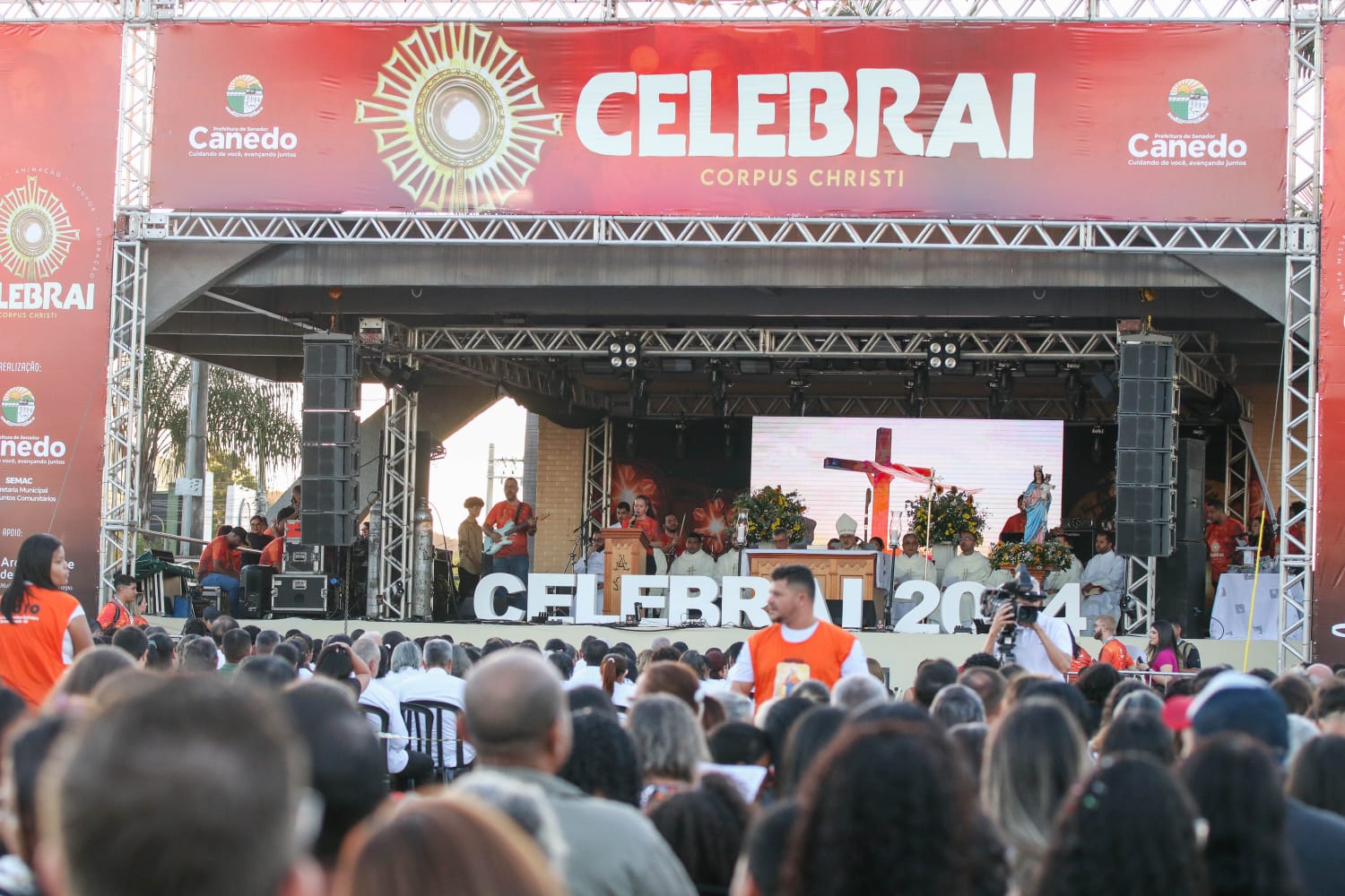 Celebrai 2025 terá praça de alimentação com comidas típicas oferecidas pelas paróquias