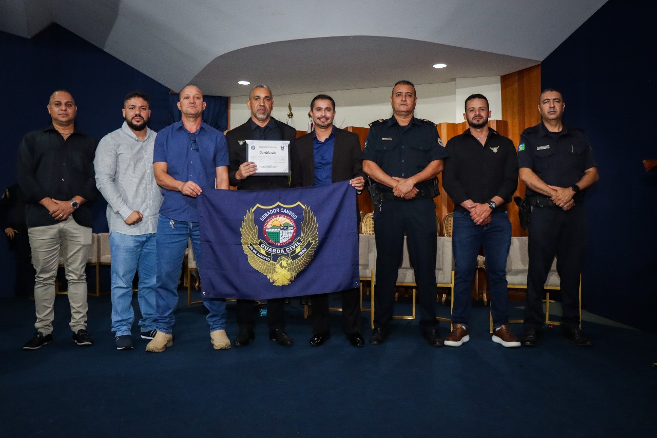 Comandante da GCM de Senador Canedo conclui curso de inteligência em segurança pública do Estado de Goiás