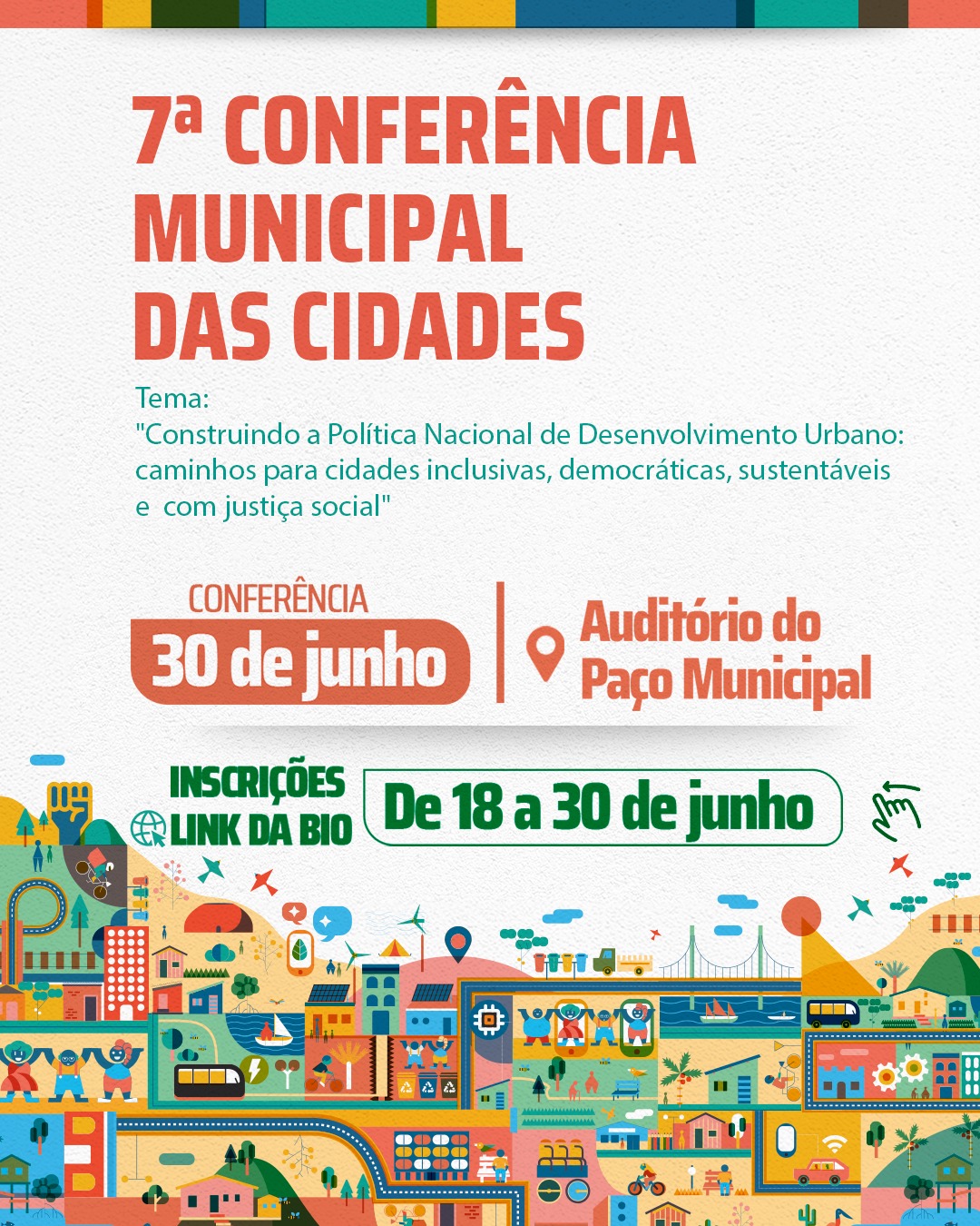 Senador Canedo realiza Conferência Municipal das Cidades nesta segunda (30)