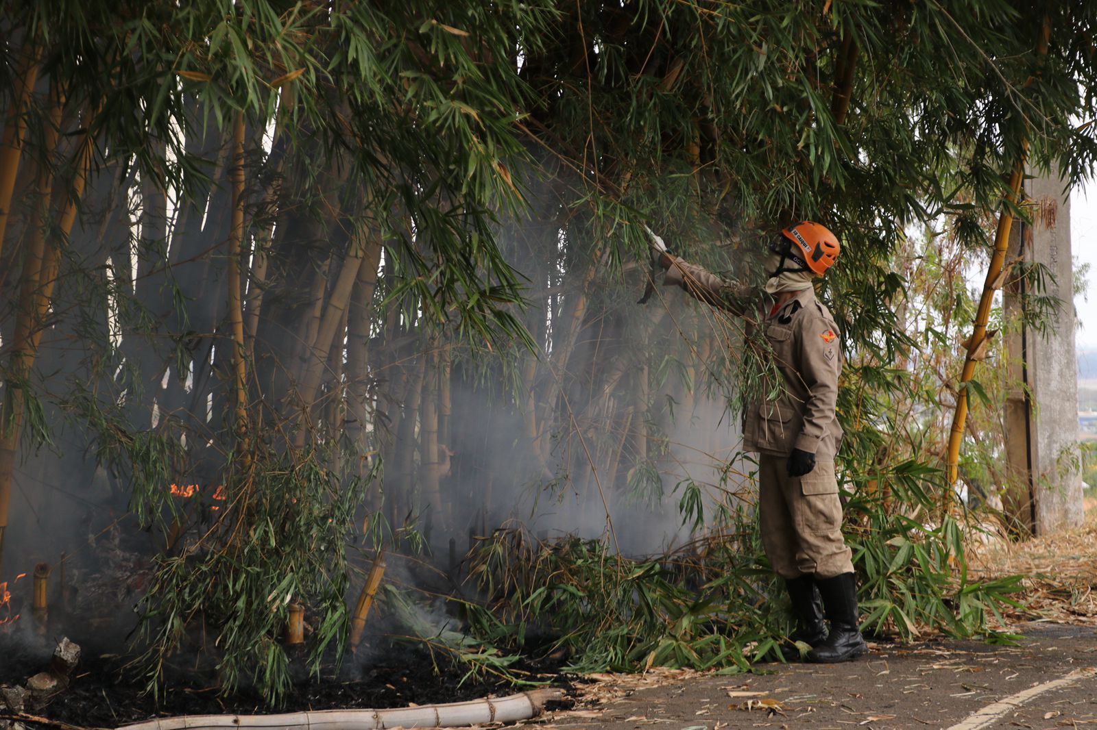 Senador Canedo intensifica ações de prevenção contra queimadas no período de estiagem