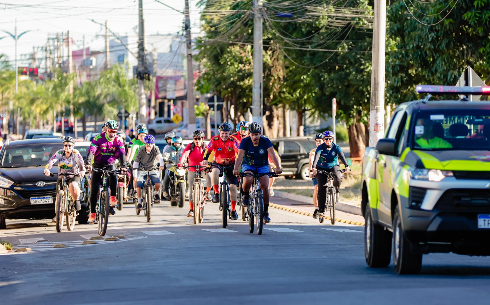 Senador Canedo realiza 1º Passeio Ciclístico para pessoas com deficiência visual