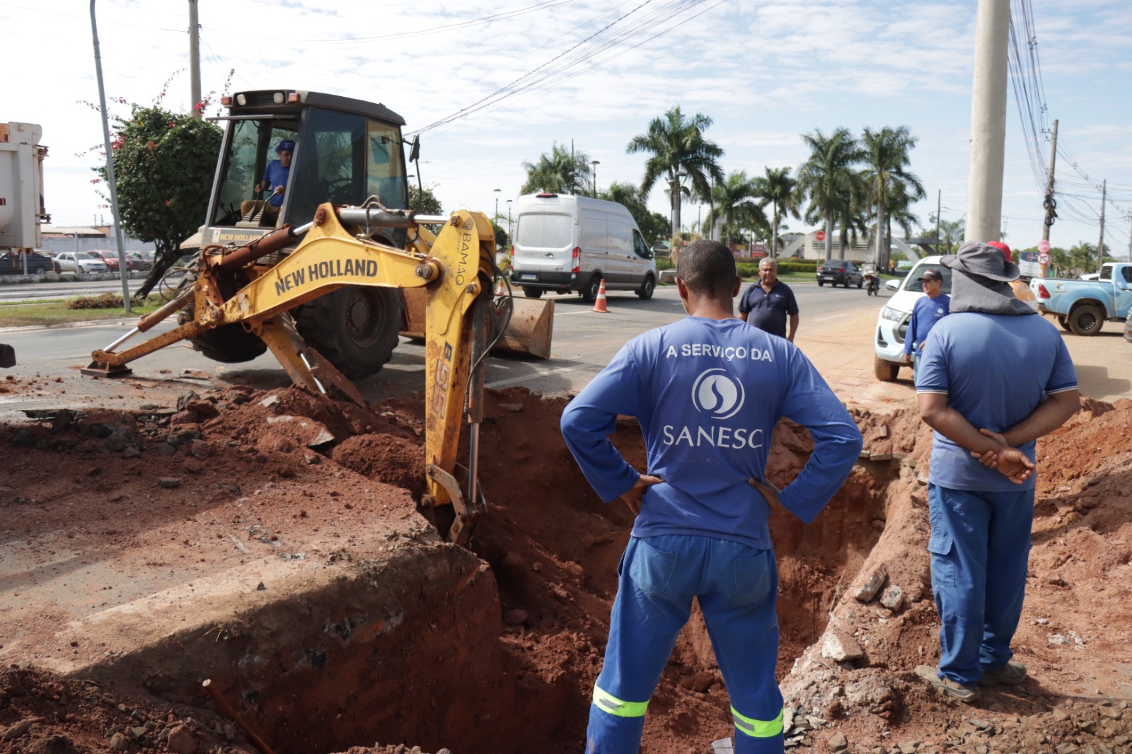 Intervenção da Sanesc melhora abastecimento no Jardim Canedo