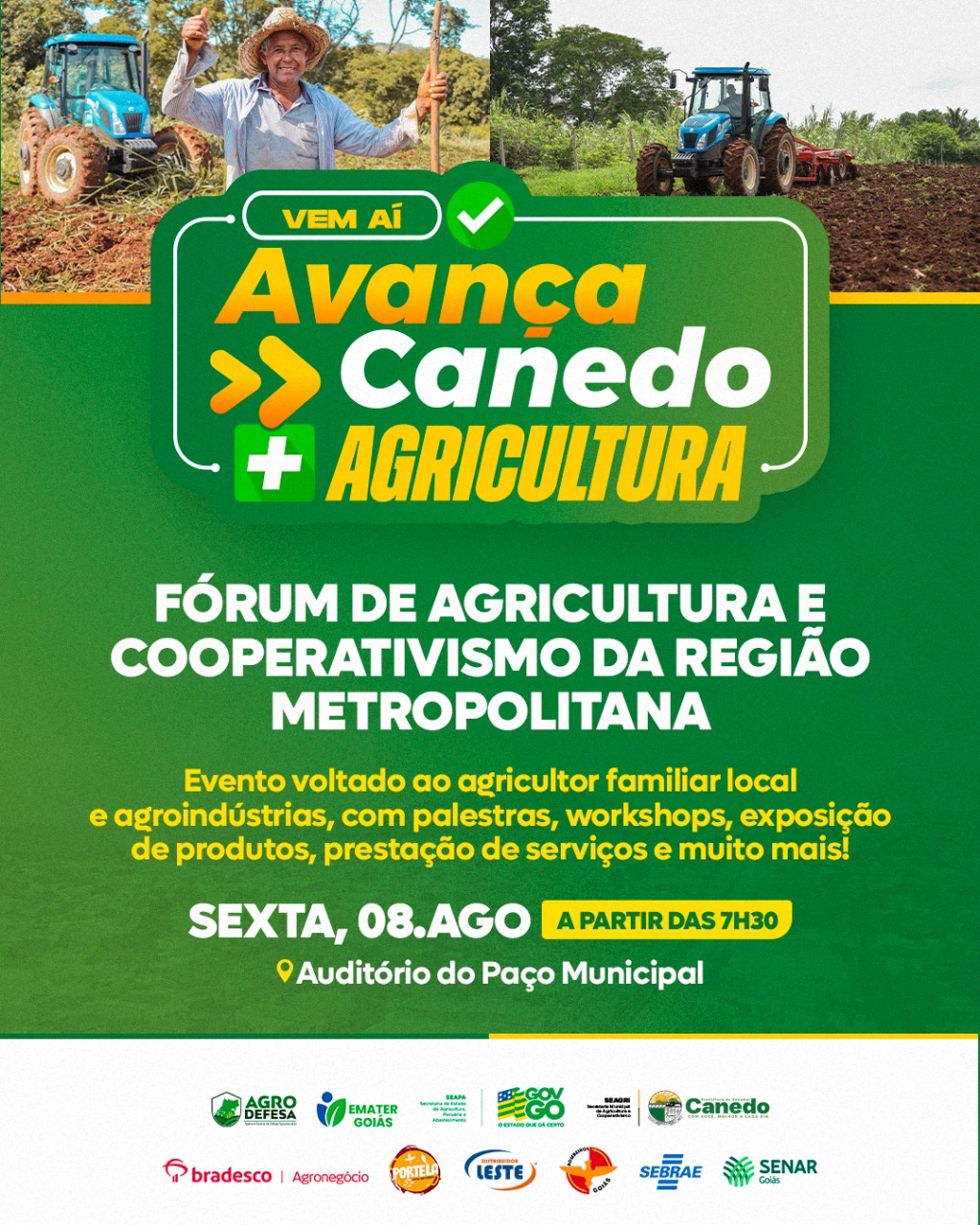 Senador Canedo realiza o “Avança Canedo + Agricultura”