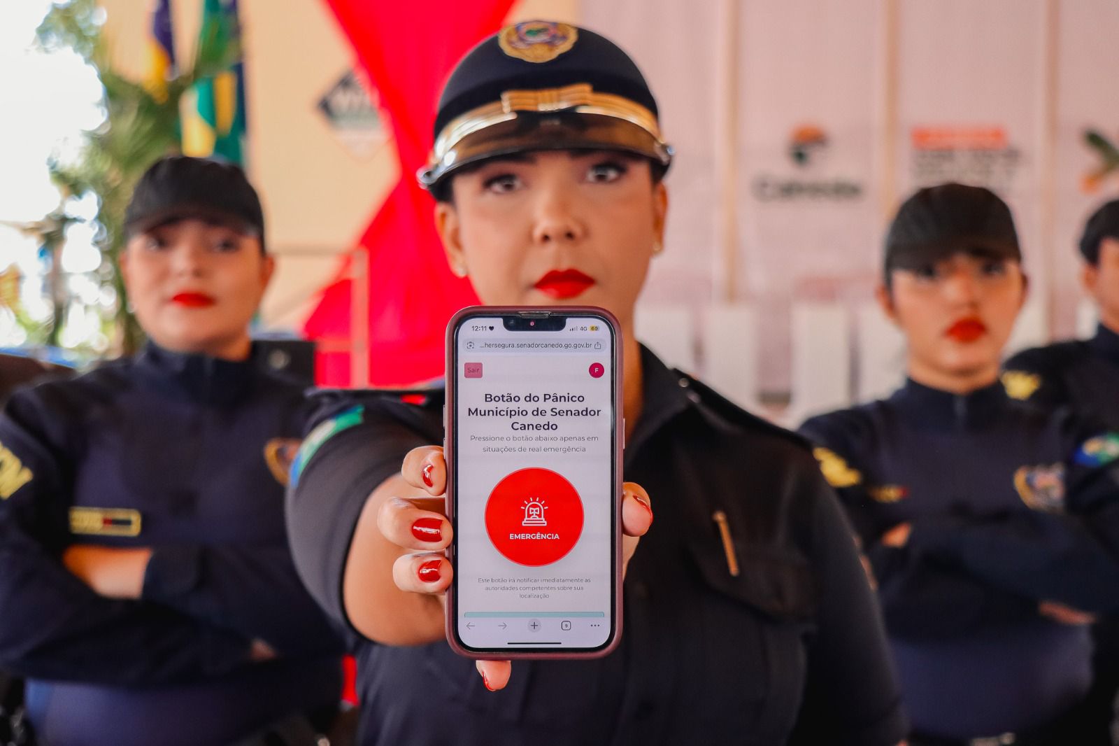 Senador Canedo lança programa e aplicativo “Mulher + Segura” para acolhimento de vítimas de violência doméstica