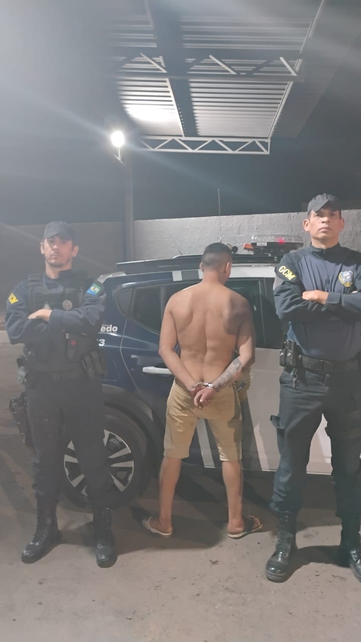 GCM de Senador Canedo detém suspeito por agressão corporal