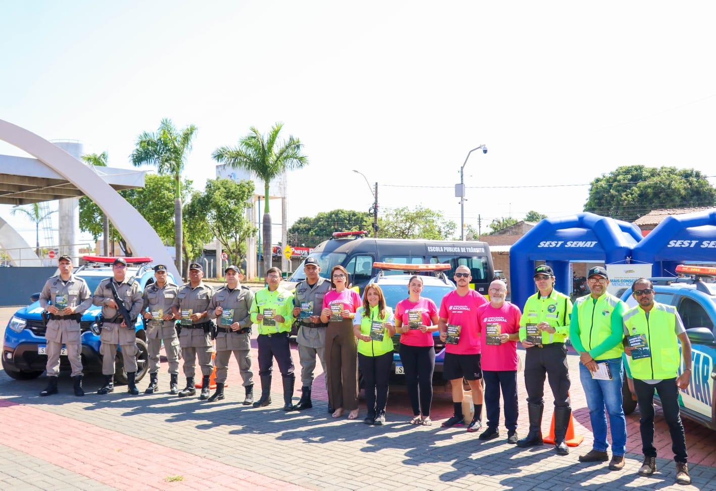 Senador Canedo promove ação educativa de trânsito com foco na prevenção de acidentes