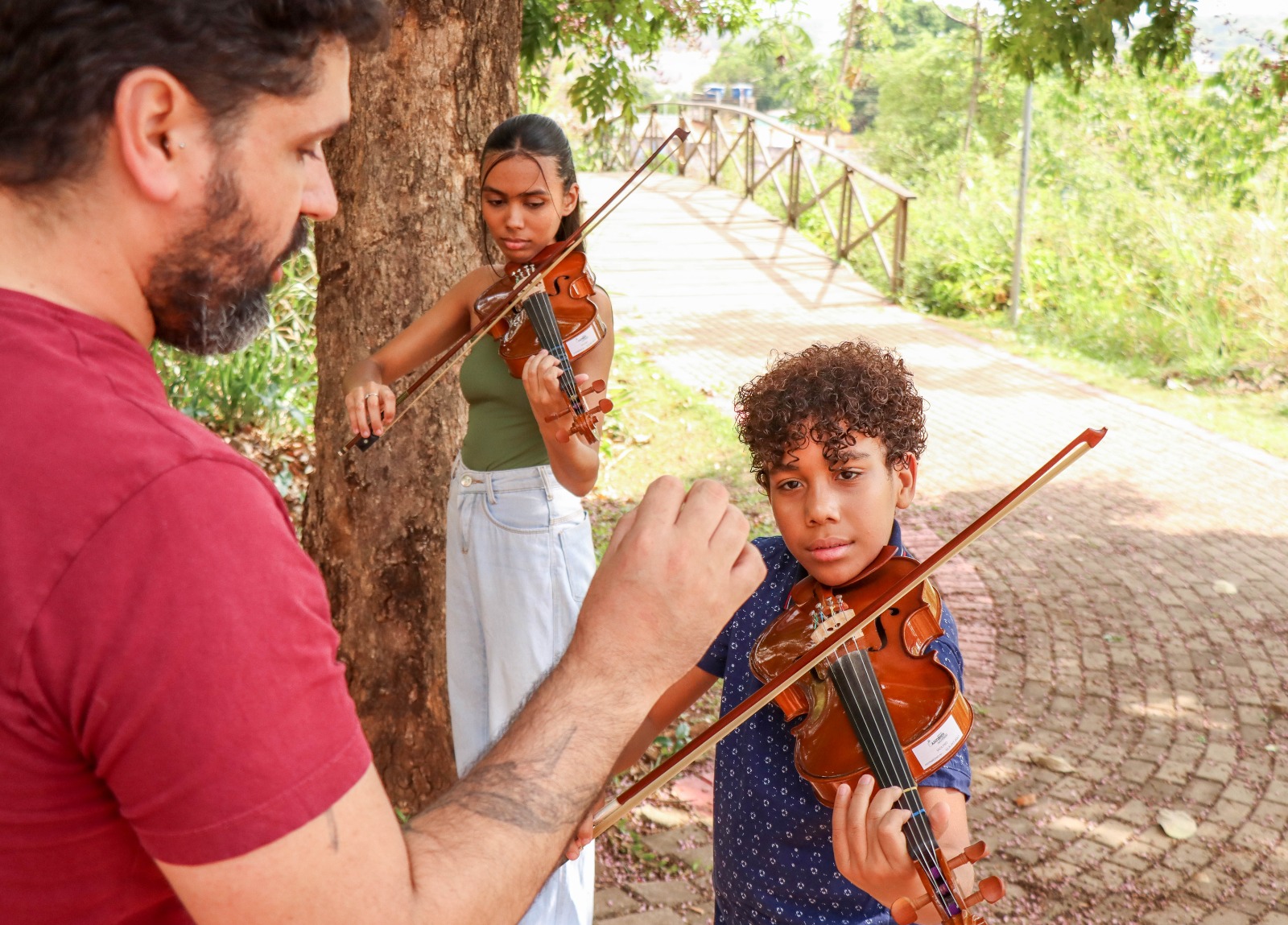 Alunos de Senador Canedo participam da 1ª Turnê Nacional do Instituto Cajuzinhos do Cerrado