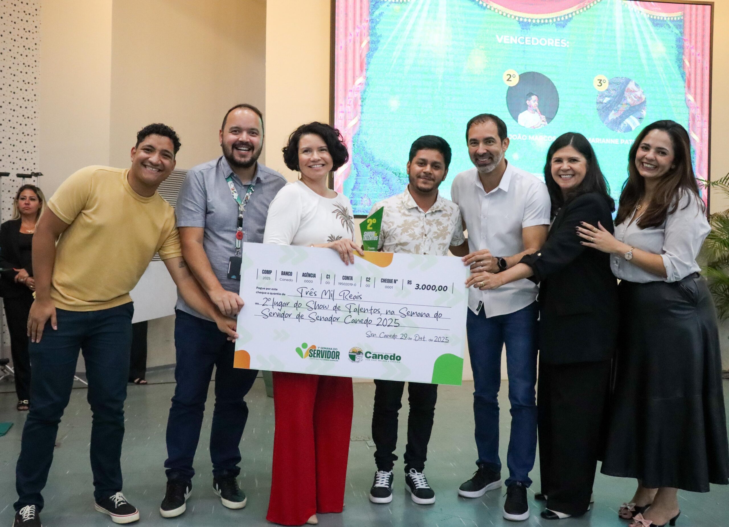 Encerramento da Semana do Servidor celebra talento, reconhecimento e inovação em Senador Canedo
