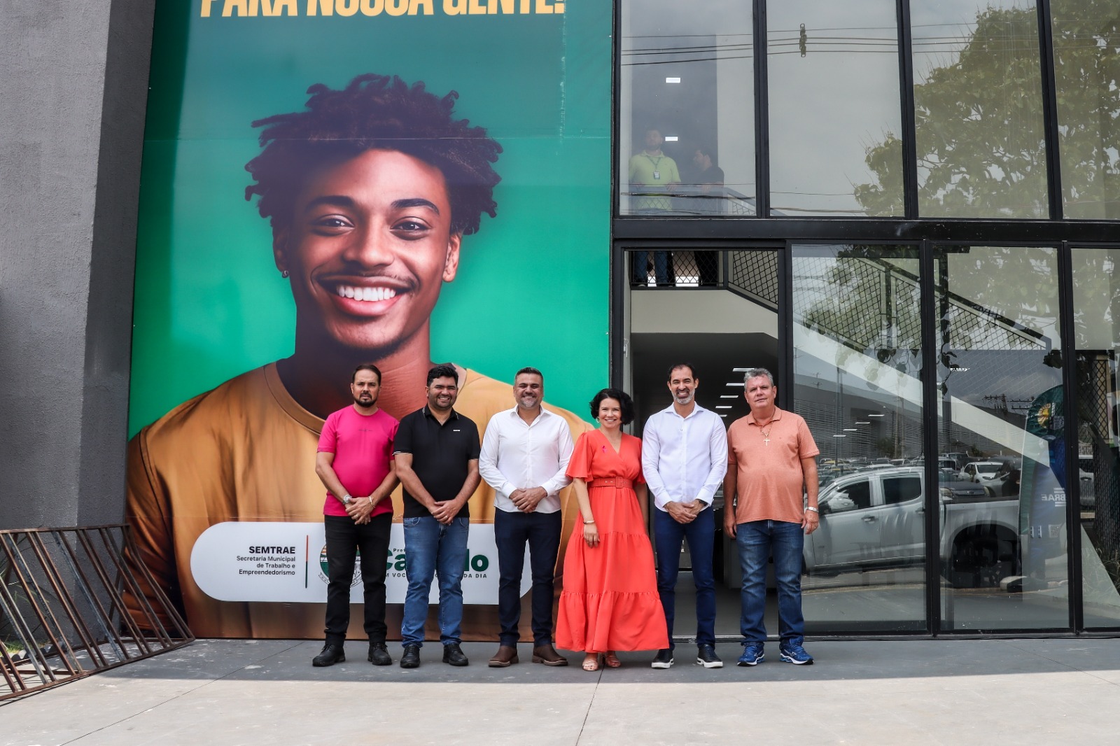 Senador Canedo inaugura nova sede da SEMTRAE