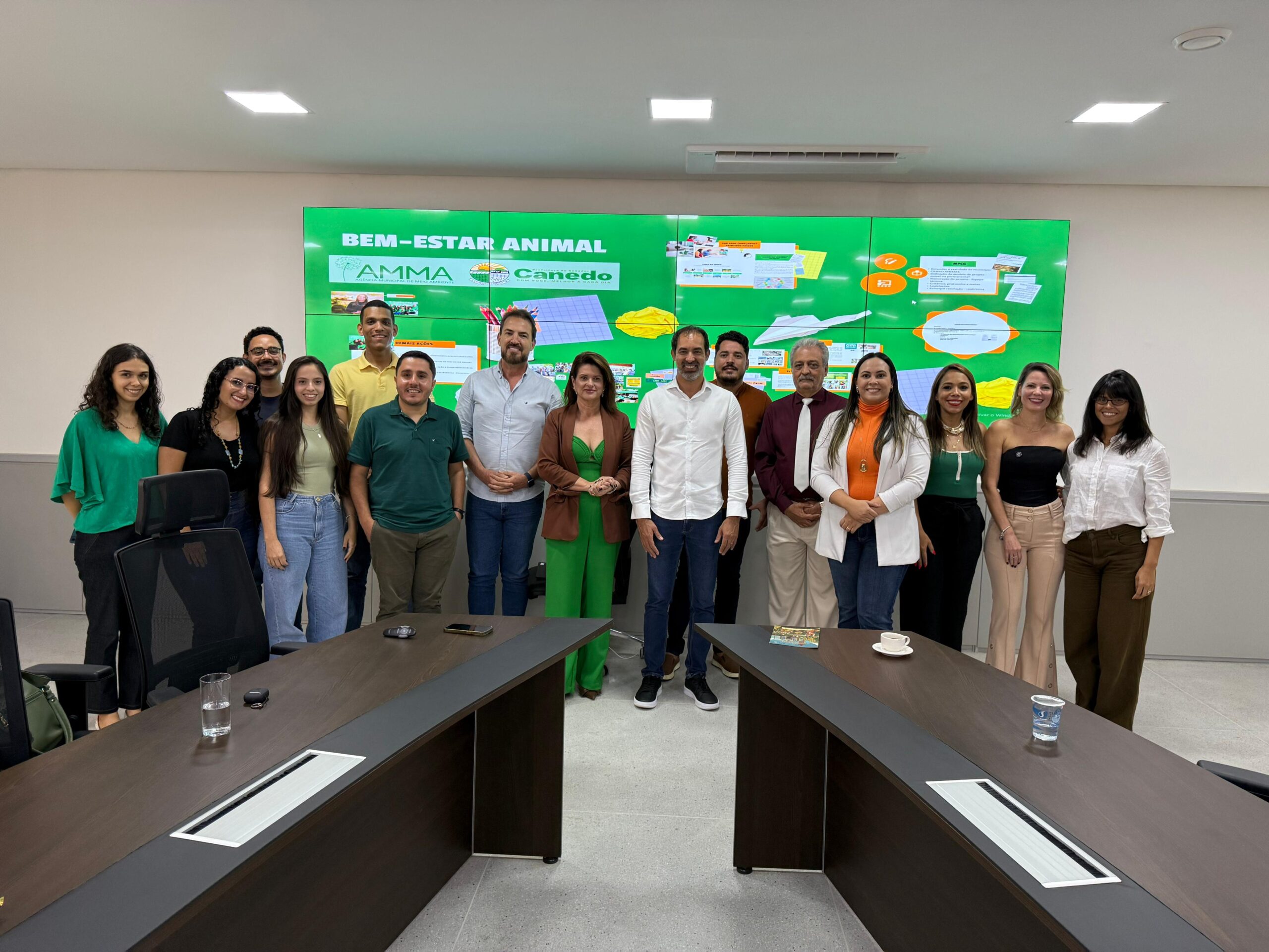 AMMA de Senador Canedo recebe visita técnica e mantém referência em Bem-Estar Animal