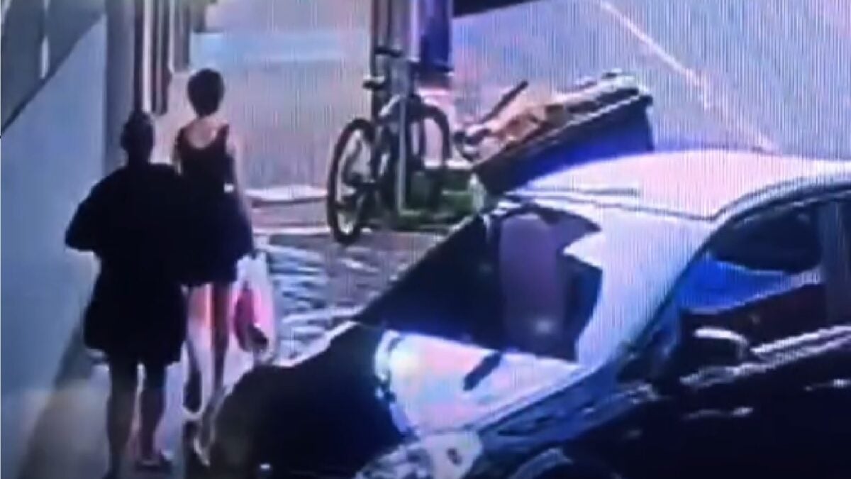 ‘Fugitiva do Caps’ derruba mulher em supermercado de Caldas Novas