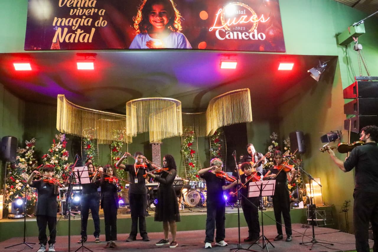 Cantata de Natal da SECULT de Senador Canedo encanta o público