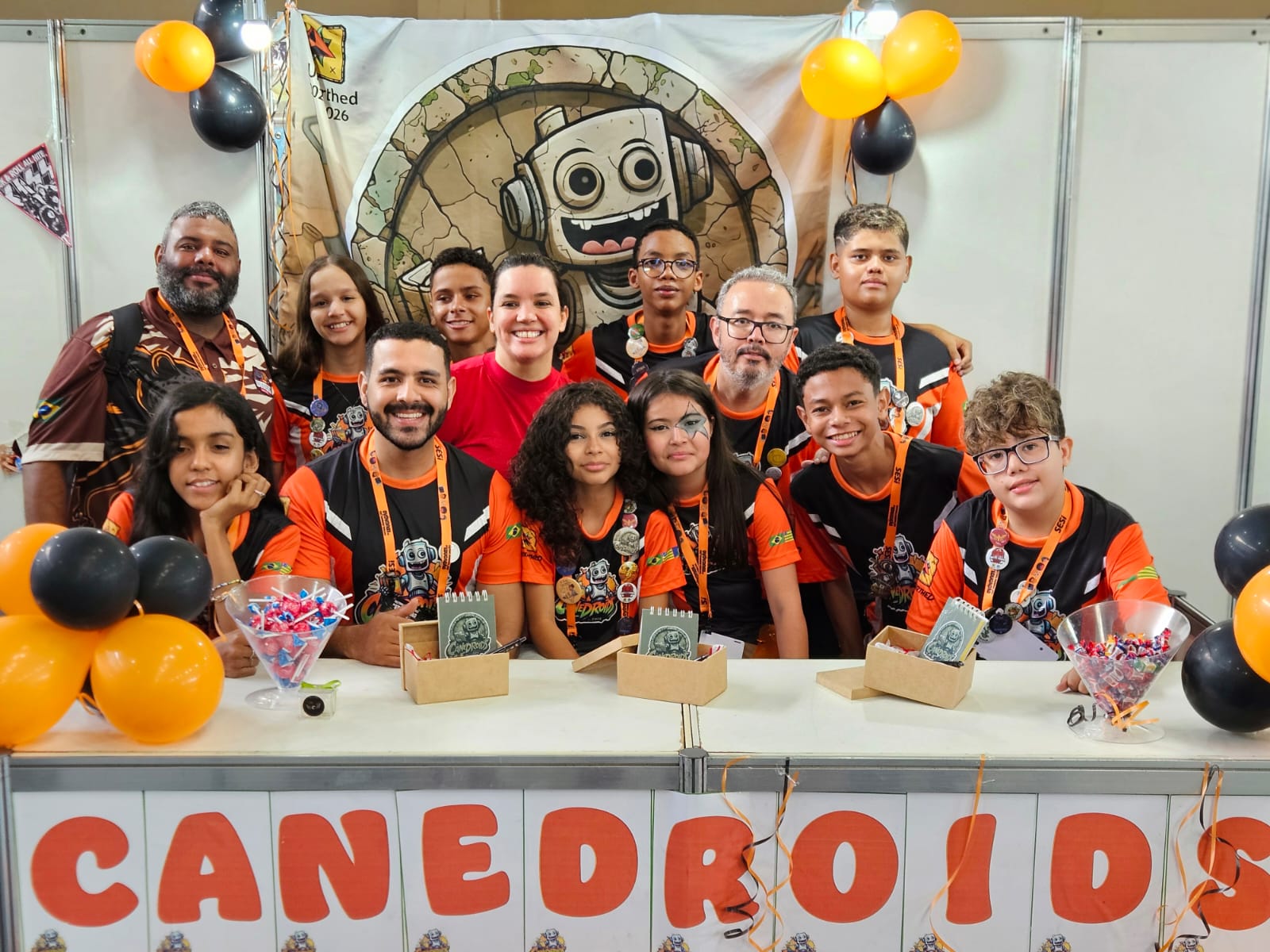 Equipe Canedroide disputa Torneio Regional de Robótica do Sesc