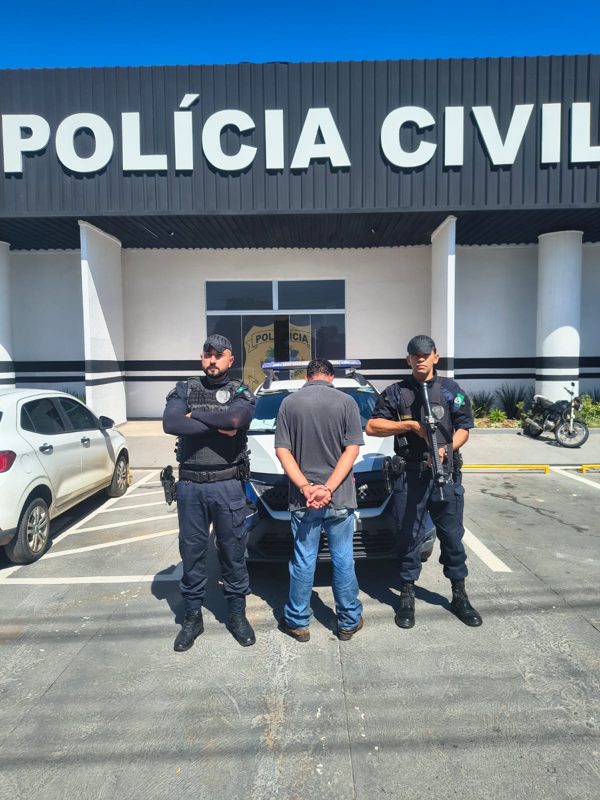 GCM detém indivíduo por furto e estelionato em centro automotivo de Senador Canedo