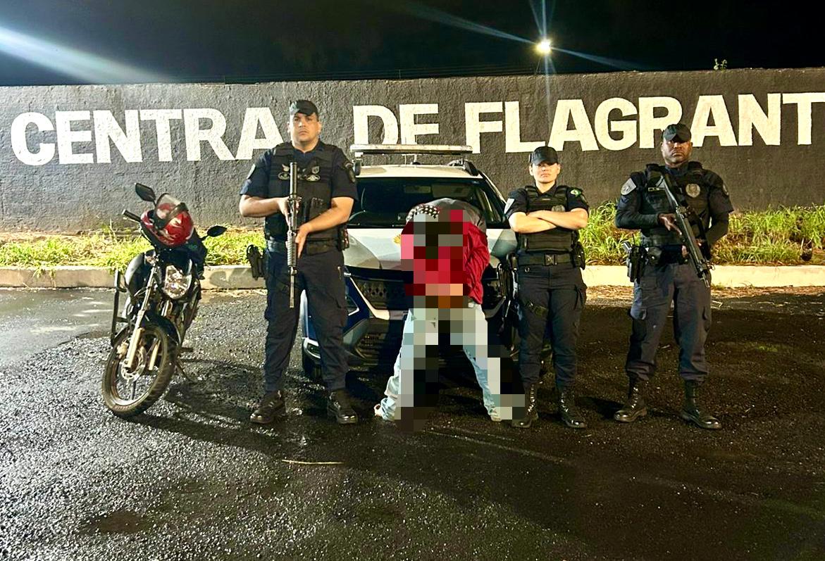 Guarda Municipal recupera motocicleta furtada em Senador Canedo