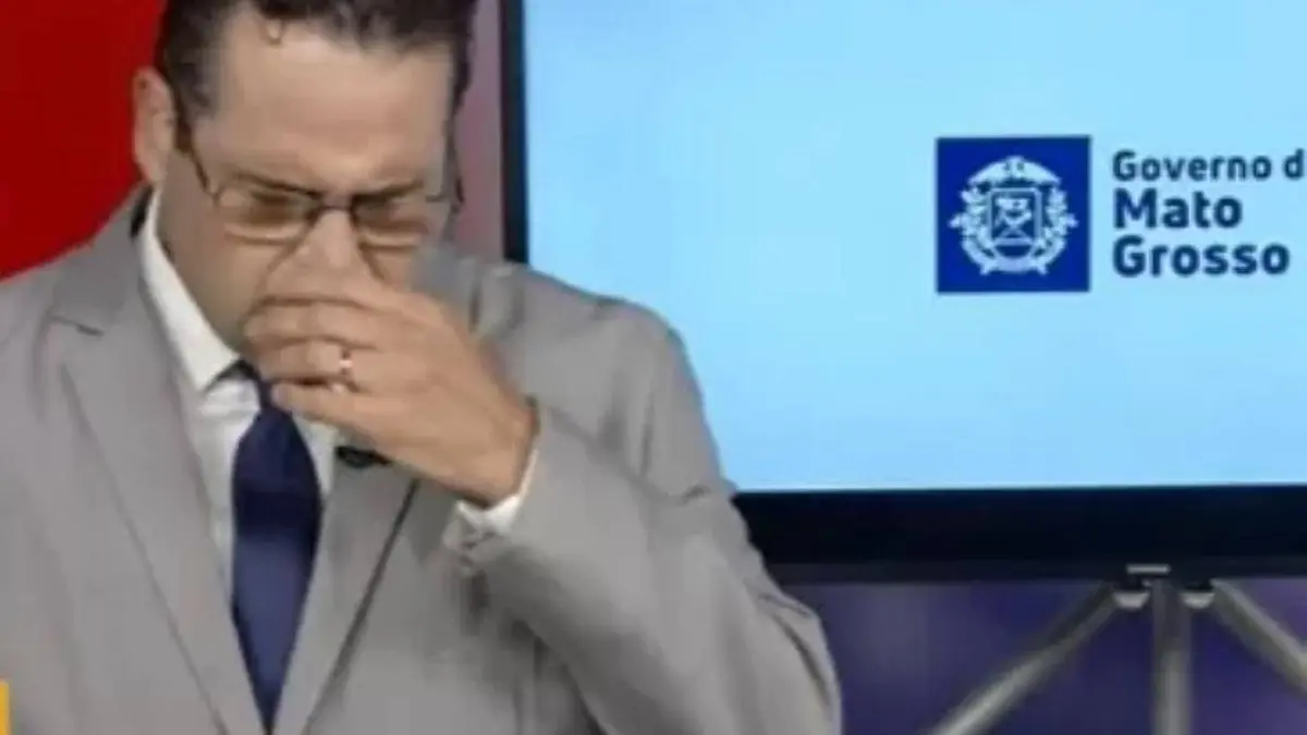 Apresentador do Cidade Alerta passa mal e programa é interrompido de forma abrupta (Foto: Reprodução)