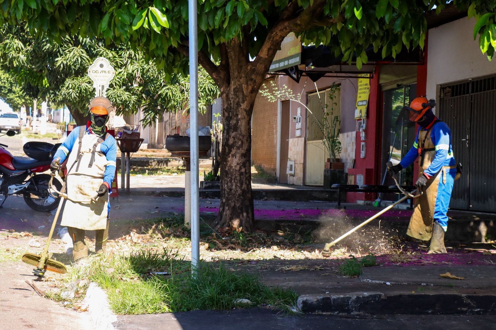 Manutenção nas margens de vias alcança pontos da Vila Galvão