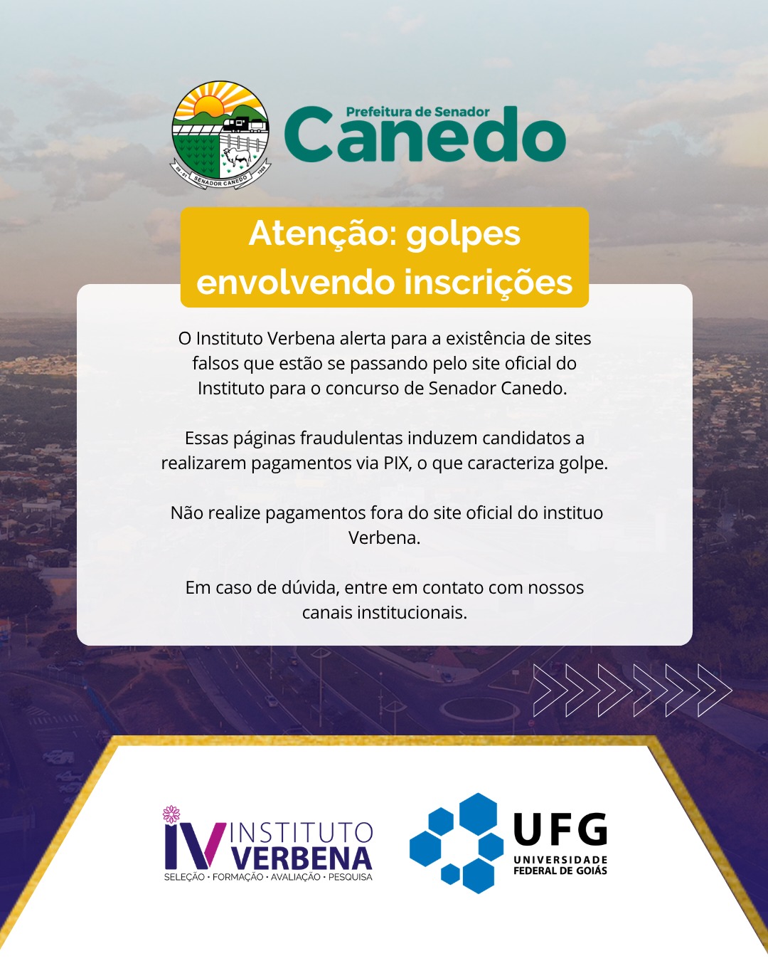 Atenção: cuidado com golpes!