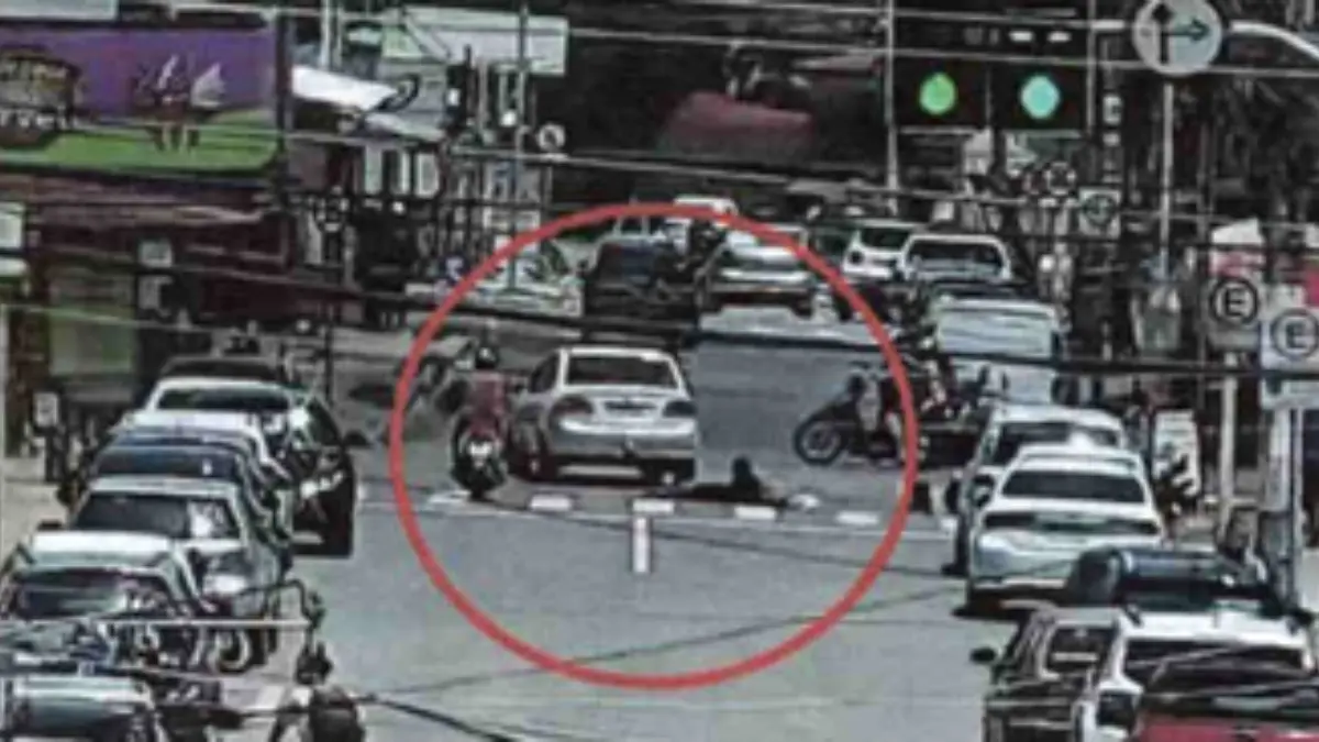 Idosa é condenada por inventar atropelamento e acusar motorista de app em Aparecida; vídeo