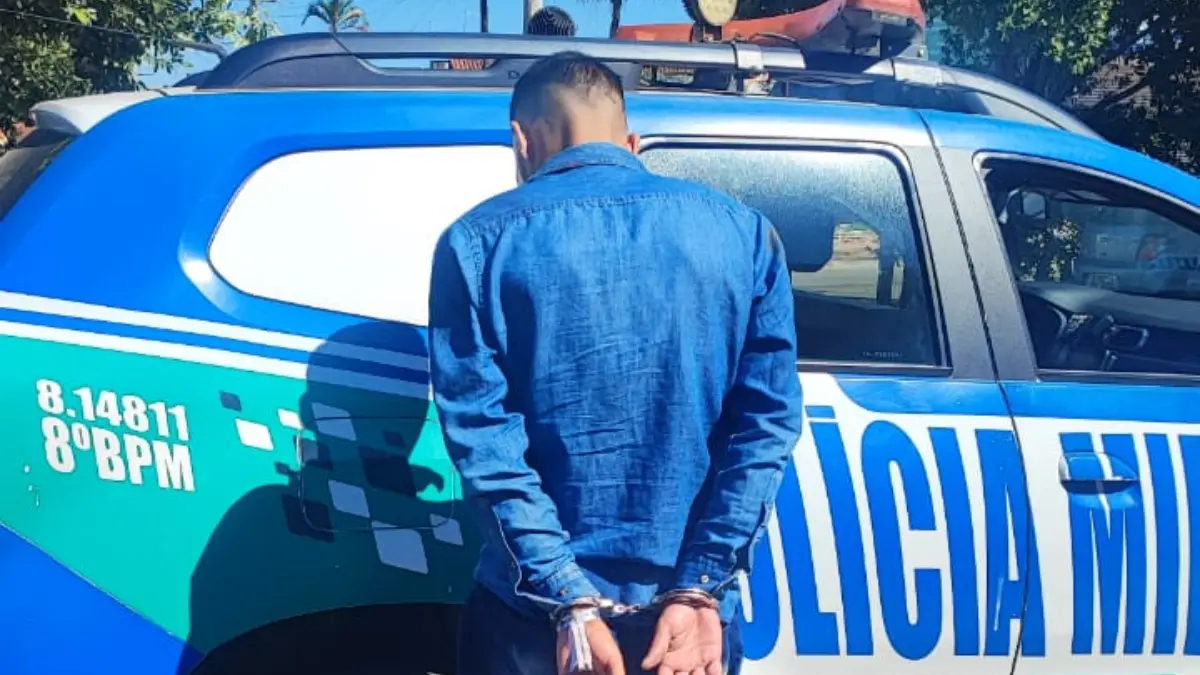 Colombiano é preso após abusar de jovem em banheiro de evento automotivo, em Aparecida