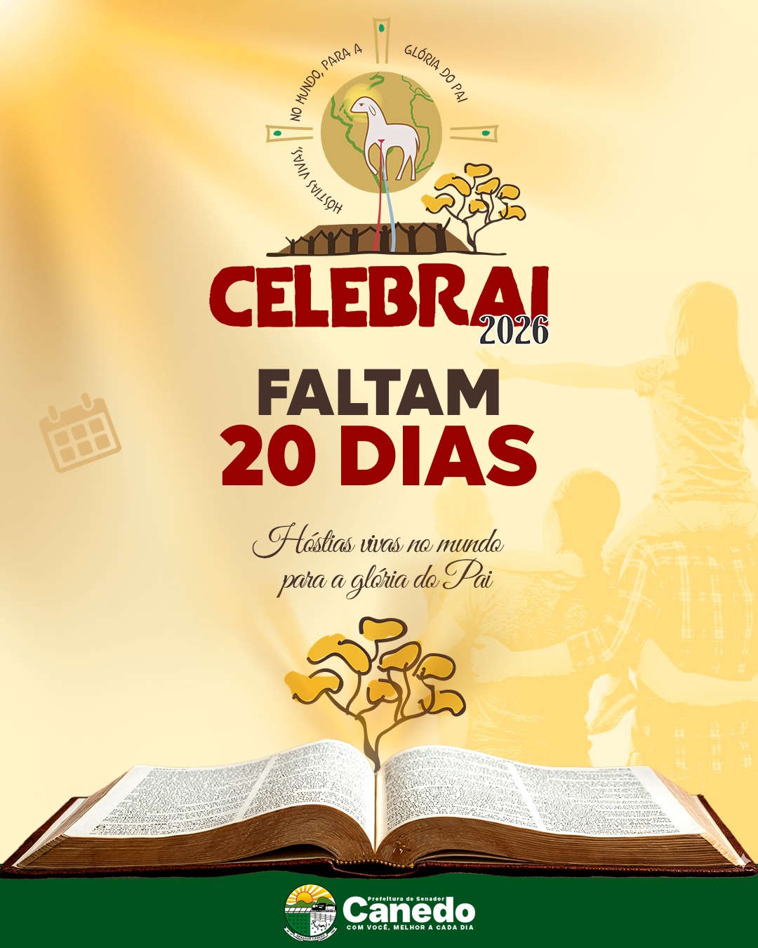 Faltam 20 dias para o Celebrai 2026 em Senador Canedo