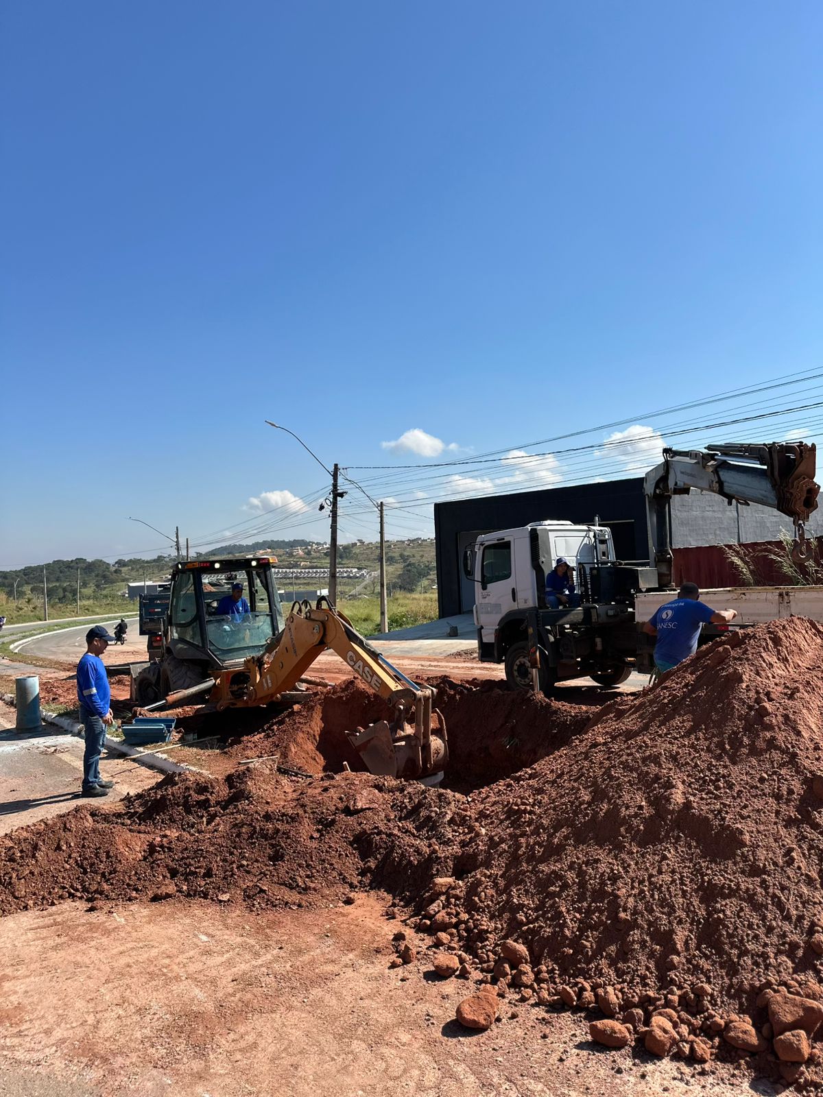 SANESC informa manutenção emergencial em adutora na região do Monte Cristo