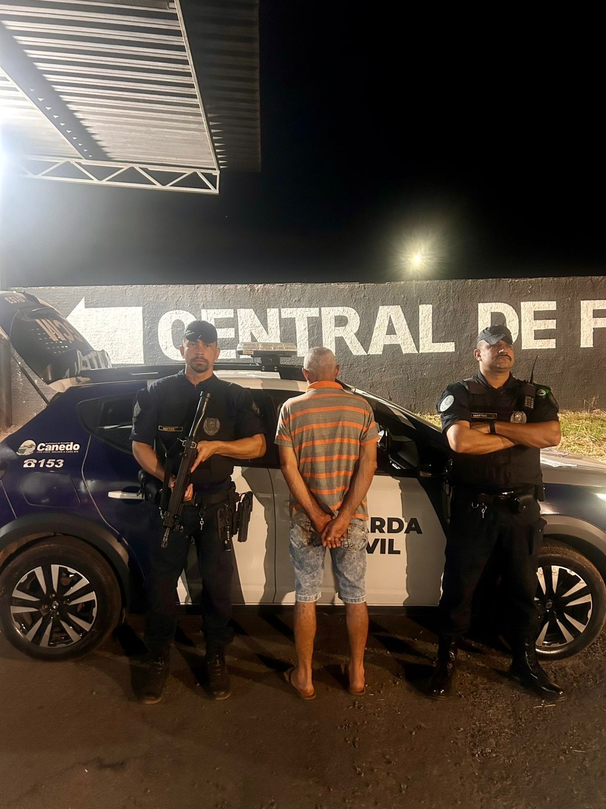 Guarda Municipal de Senador Canedo flagra motorista suspeito de embriaguez ao volante