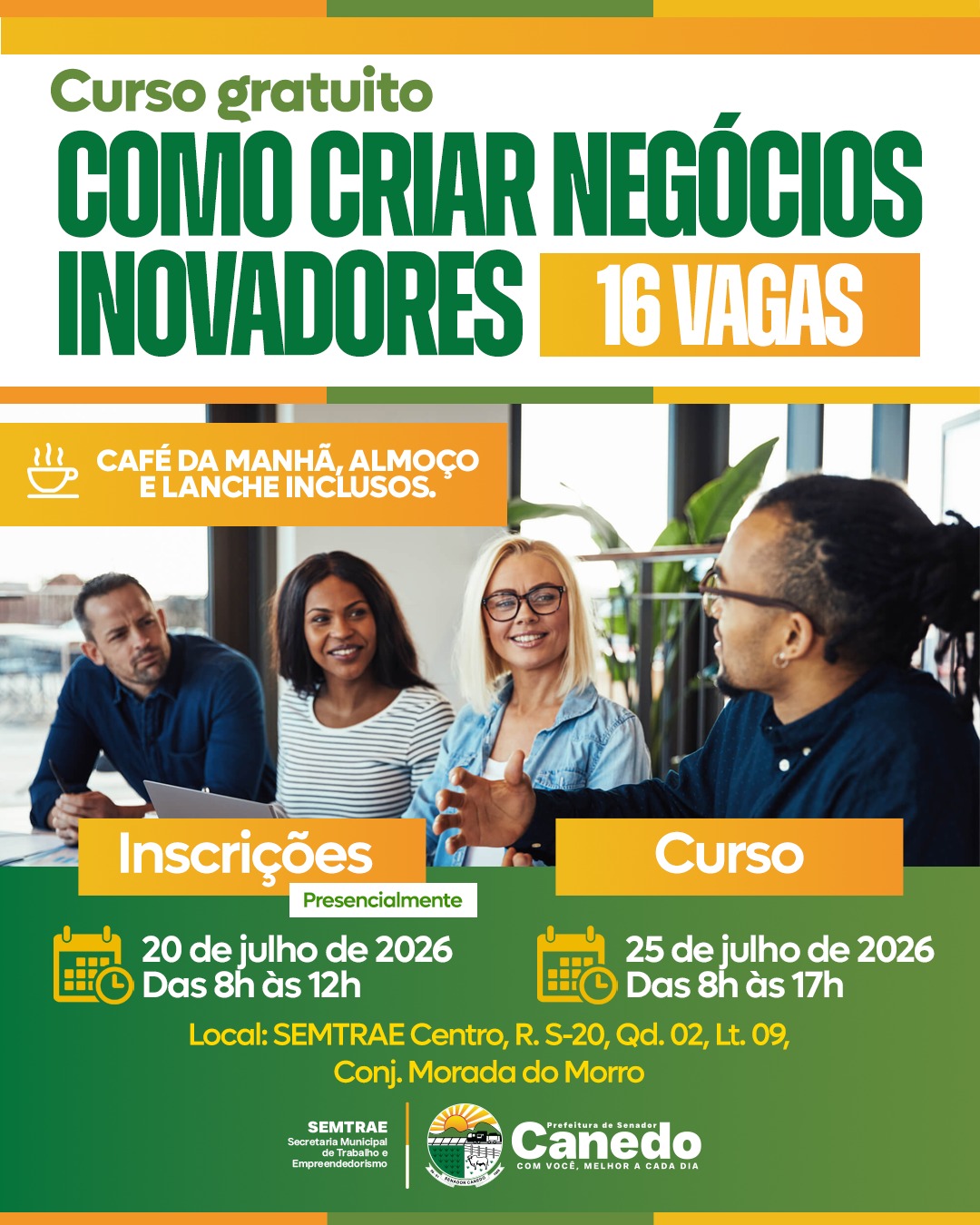 SEMTRAE abre inscrições para curso gratuito sobre criação de negócios inovadores