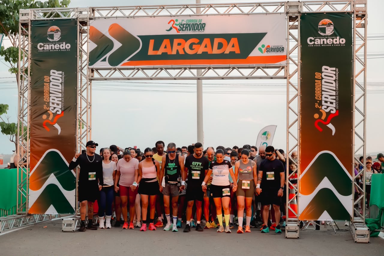 2ª Corrida do Servidor reúne mais de 300 pessoas em Senador Caned