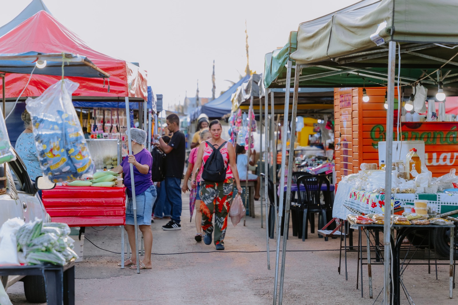Programa Mulher em Foco leva ações de saúde à Feira da Galvão